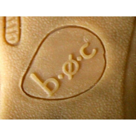 BOC Born Concept White Flip Flop Thong Sandal Women's 8M Floral Palm Tree Beach - Picture 9 of 12